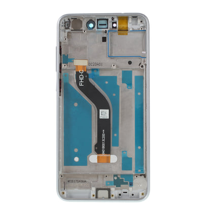 For Huawei P8 Lite (2017)/Honor 8 Lite Grade B LCD Screen and Digitizer Assembly + Frame Part (without Logo)