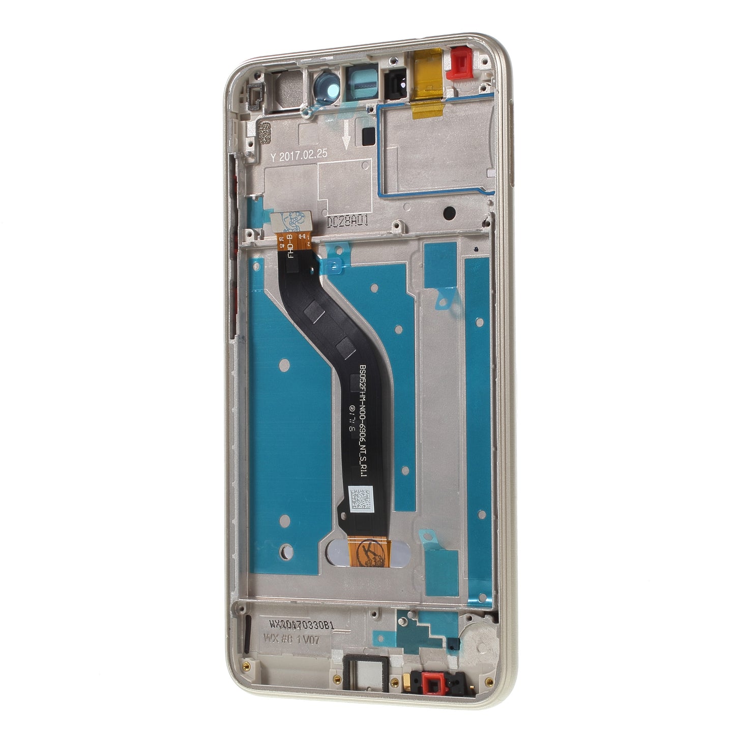 For Huawei P8 Lite (2017)/Honor 8 Lite Grade B LCD Screen and Digitizer Assembly + Frame Part (without Logo)