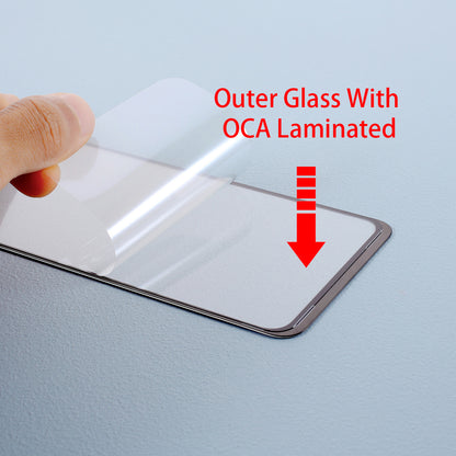 For Samsung Galaxy A10e A102/A20e A202 Screen Glass Lens + OCA Adhesive Replacement (without Logo)