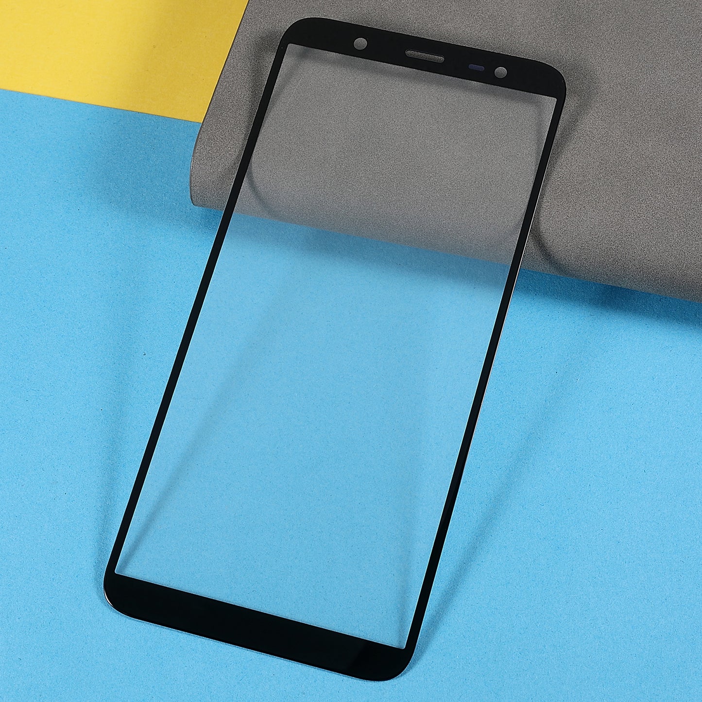 For Samsung Galaxy J8 (2018) J810 Screen Glass Lens + OCA Adhesive Replacement (without Logo)
