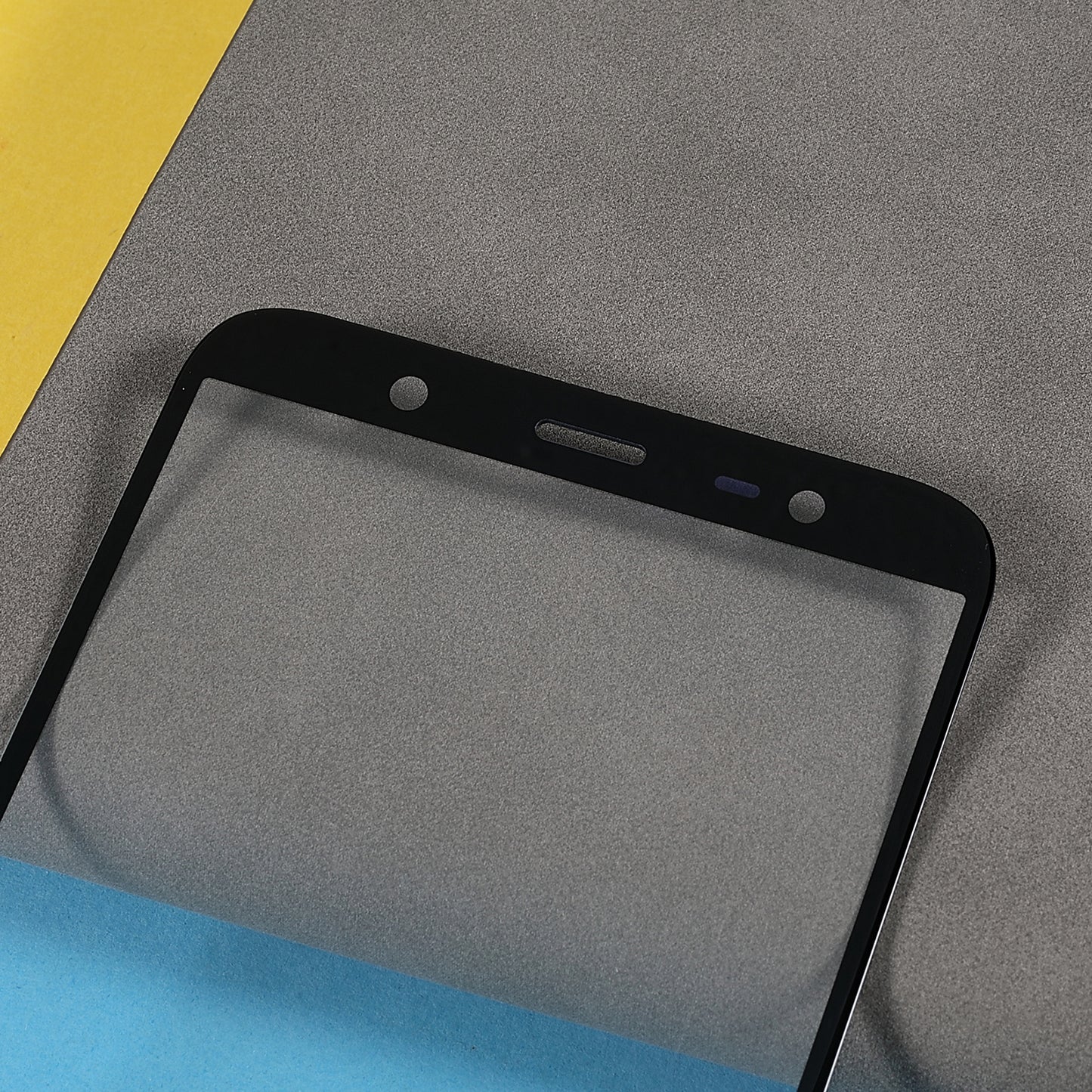 For Samsung Galaxy J8 (2018) J810 Screen Glass Lens + OCA Adhesive Replacement (without Logo)