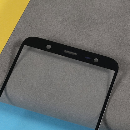 For Samsung Galaxy J8 (2018) J810 Screen Glass Lens + OCA Adhesive Replacement (without Logo)