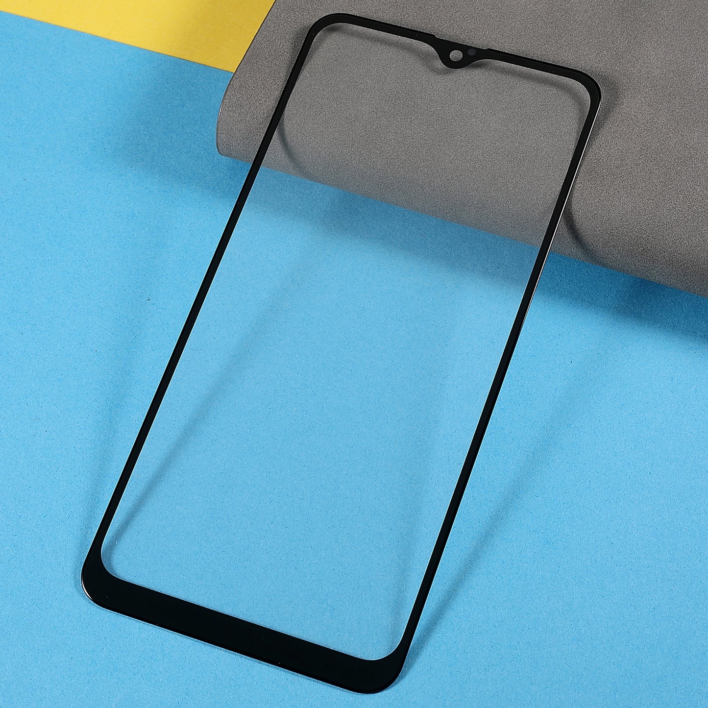 For Samsung Galaxy A10s A107 Front Screen Glass Lens Replacement Part (without logo)