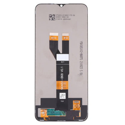 For Realme Narzo 50i Grade A OEM Disassembly LCD Screen and Digitizer Assembly Part (without Logo)
