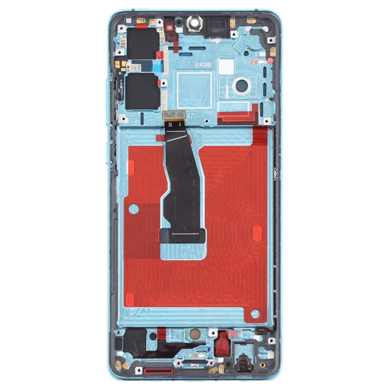 For Huawei P30 Grade C OLED Screen and Digitizer Assembly + Frame Replacement Part (without Logo)