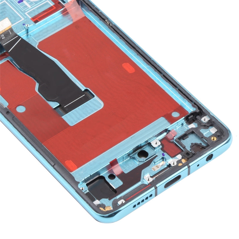 For Huawei P30 Grade C OLED Screen and Digitizer Assembly + Frame Replacement Part (without Logo)