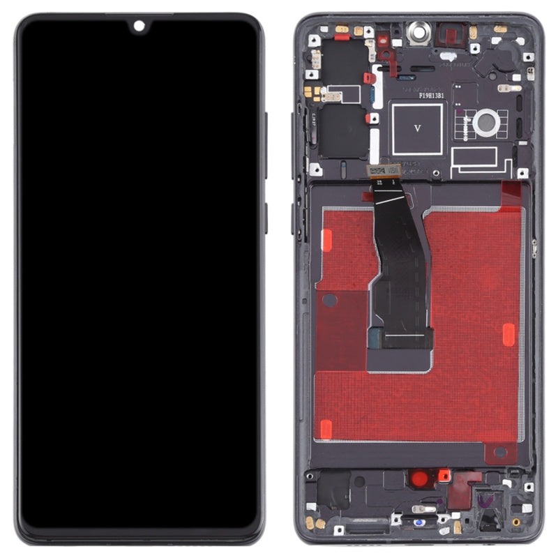 For Huawei P30 Grade C OLED Screen and Digitizer Assembly + Frame Replacement Part (without Logo)