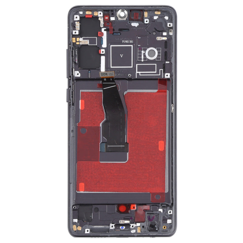 For Huawei P30 Grade C OLED Screen and Digitizer Assembly + Frame Replacement Part (without Logo)