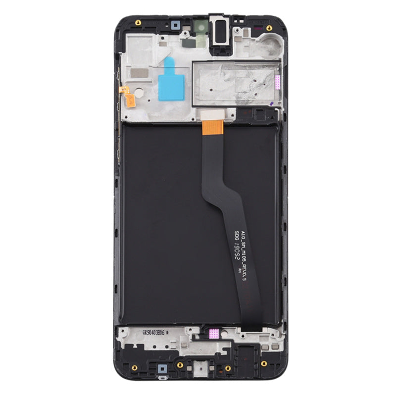 For Samsung Galaxy A10 A105 Grade C LCD Screen and Digitizer Assembly + Frame Replacement Part (without Logo)