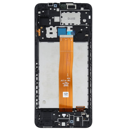 For Samsung Galaxy A12 A125 Grade S OEM LCD Screen and Digitizer Assembly + Frame Part (without Logo)