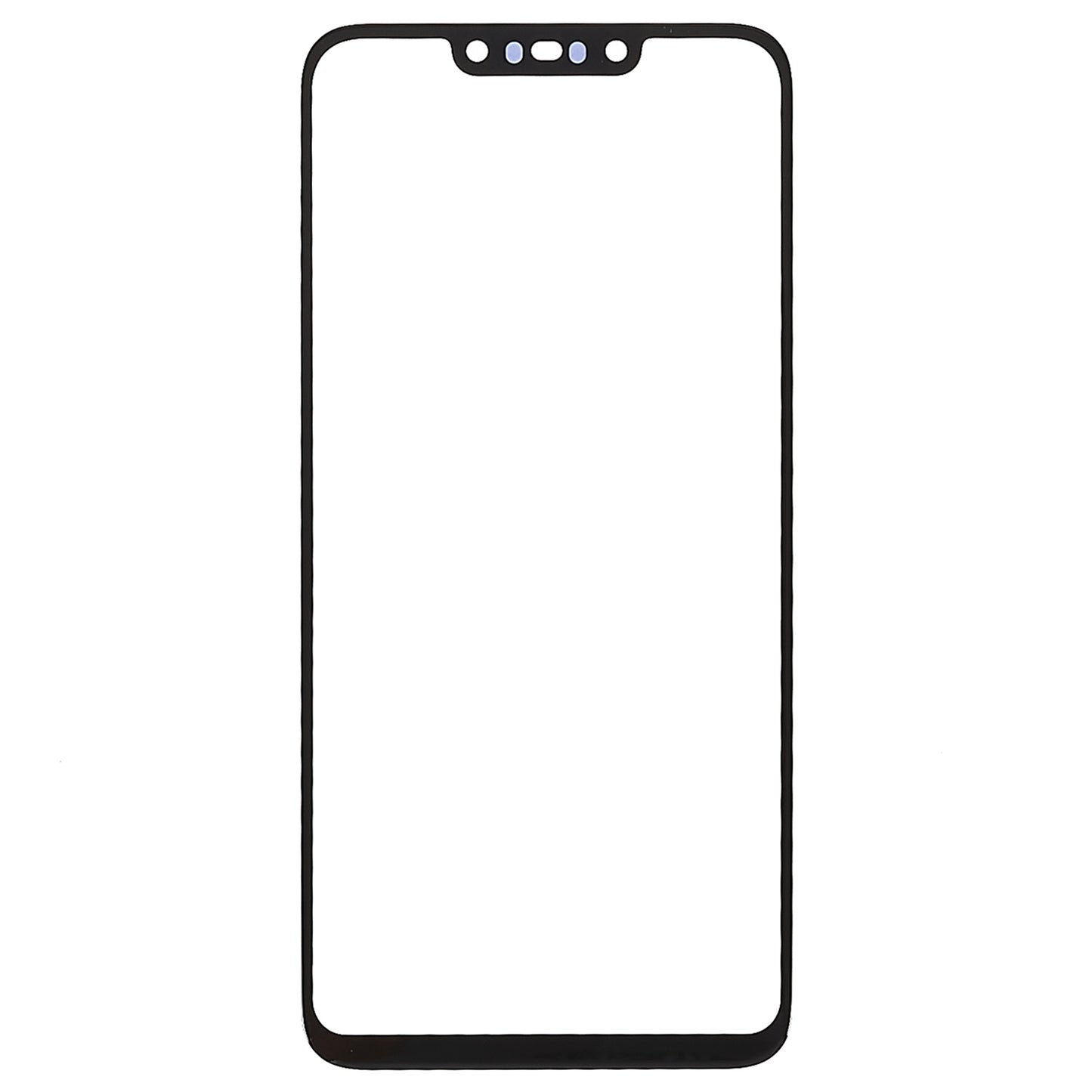 For Huawei nova 3 Grade C Screen Glass Lens + OCA Adhesive Replacement (without Logo)