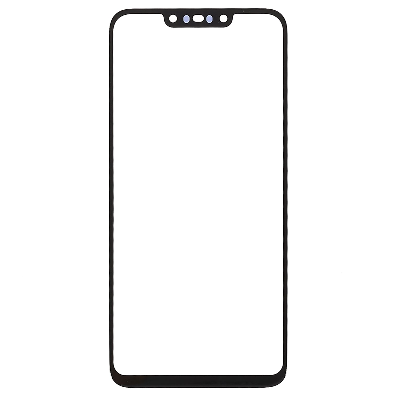 For Huawei nova 3 Grade C Screen Glass Lens + OCA Adhesive Replacement (without Logo)