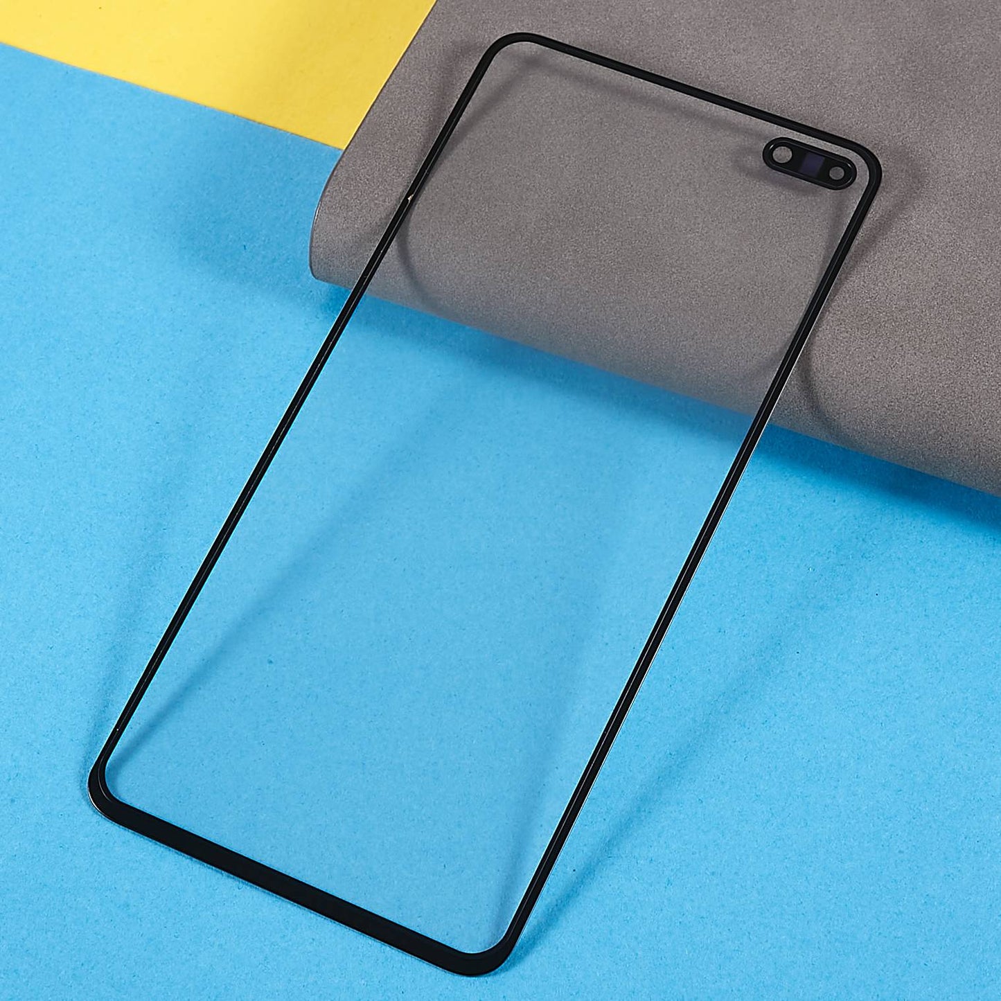 For Huawei P40 Grade C Screen Glass Lens + OCA Adhesive Replacement (without Logo)