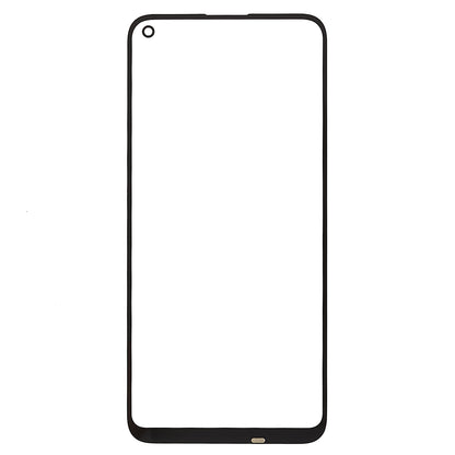 For Huawei P40 lite E/Y7p 2020 Grade C Screen Glass Lens + OCA Adhesive Replacement (without Logo)