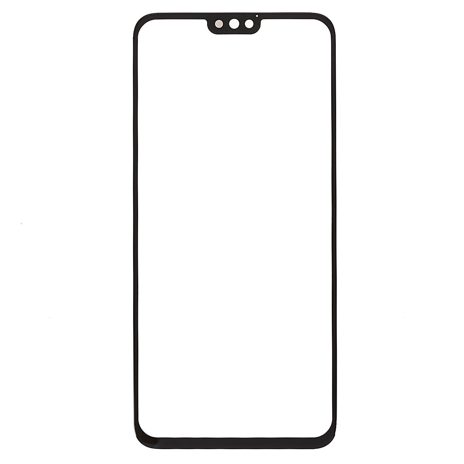 For Huawei Honor 8X/Honor View 10 Lite Grade C Screen Glass Lens + OCA Adhesive Replacement (without Logo)