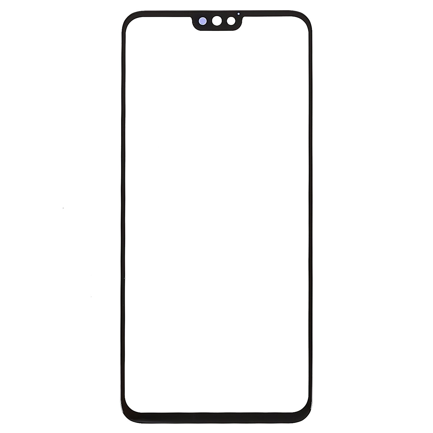 For Huawei Y9 (2019)/Enjoy 9 Plus in China Grade C Screen Glass Lens + OCA Adhesive Replacement (without Logo)