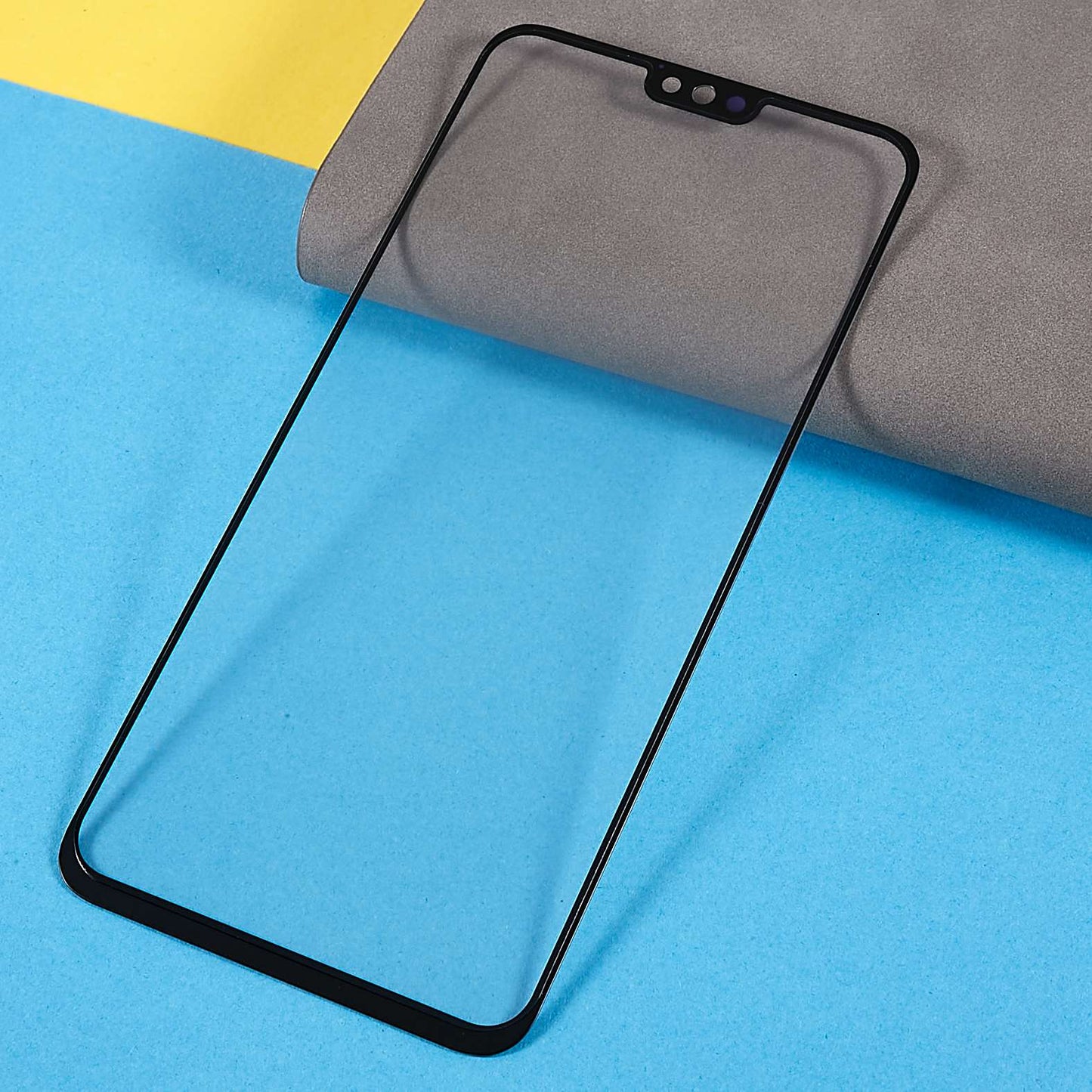 For Huawei Y9 (2019)/Enjoy 9 Plus in China Grade C Screen Glass Lens + OCA Adhesive Replacement (without Logo)