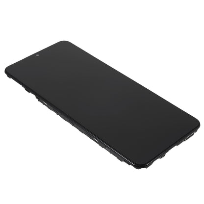 For Samsung Galaxy M12 M127 Grade C LCD Screen and Digitizer Assembly + Frame Replacement Part (without Logo)