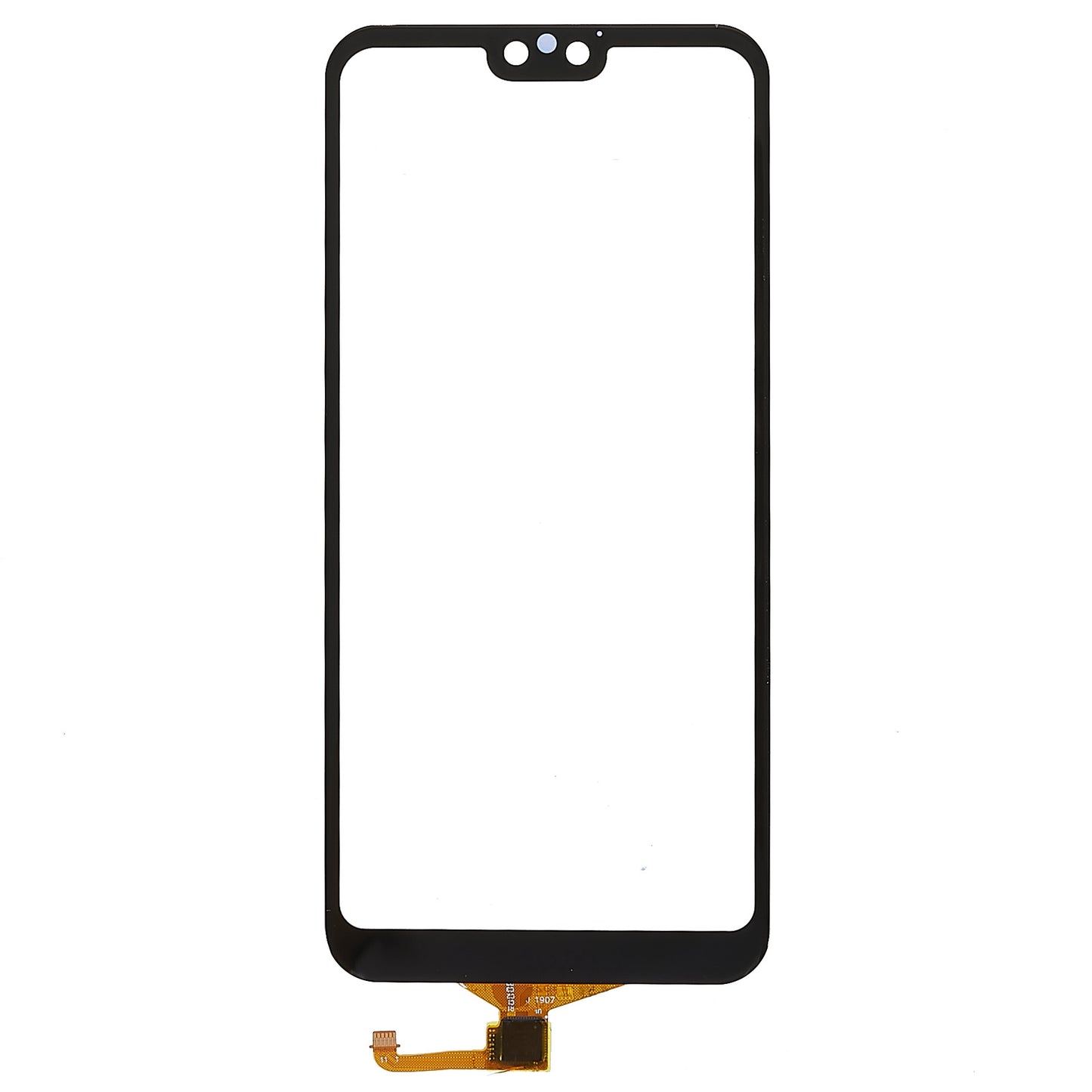 For Huawei Honor 9i (2018) 5.84-inch/Honor 9N (India) Digitizer Touch Screen Glass Replacement Part (without Logo) - Black