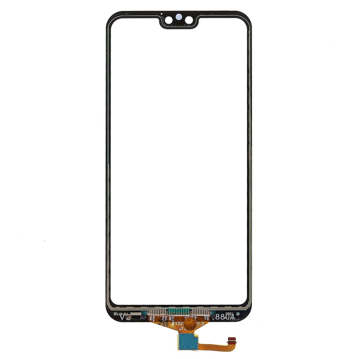 For Huawei Honor 9i (2018) 5.84-inch/Honor 9N (India) Digitizer Touch Screen Glass Replacement Part (without Logo) - Black