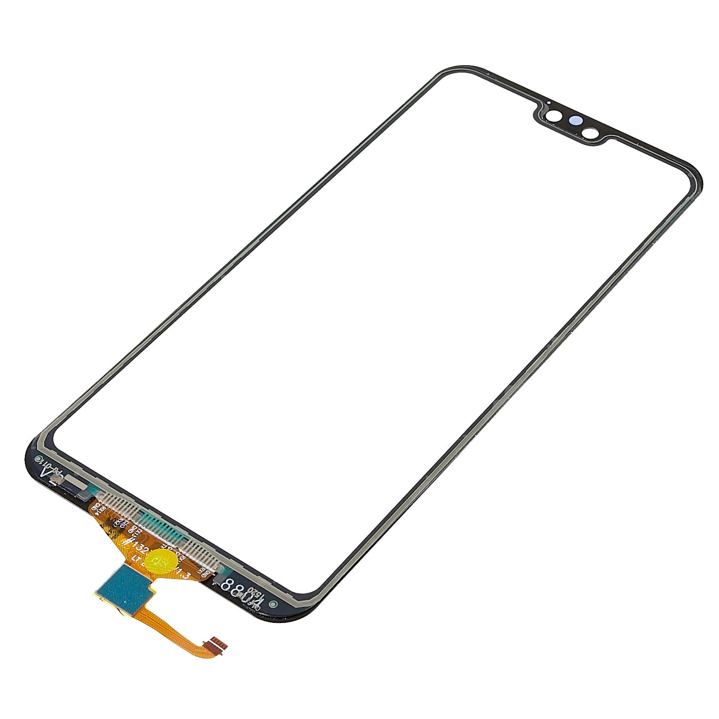 For Huawei Honor 9i (2018) 5.84-inch/Honor 9N (India) Digitizer Touch Screen Glass Replacement Part (without Logo) - Black