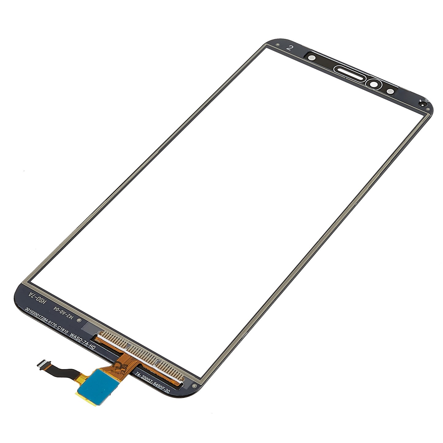For Honor 7A (with Fingerprint Sensor)/Huawei Y6 (2018) Digitizer Touch Screen Glass Replacement Part (without Logo)