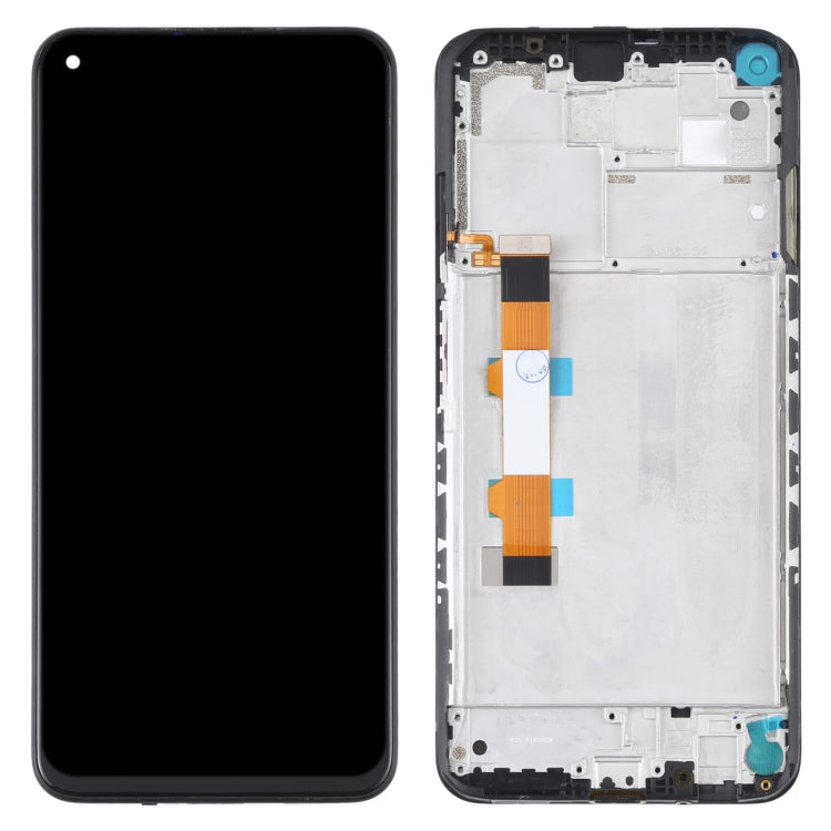 For Xiaomi Redmi Note 9 5G/Redmi Note 9T 5G M2007J22C Grade S OEM LCD Screen and Digitizer Assembly + Frame Replace Part (without Logo)