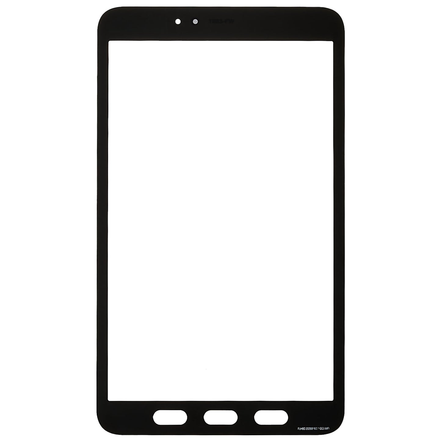 For Samsung Galaxy Tab Active 3 WiFi SM-T570 Front Screen Glass Lens Replacement (without Logo)