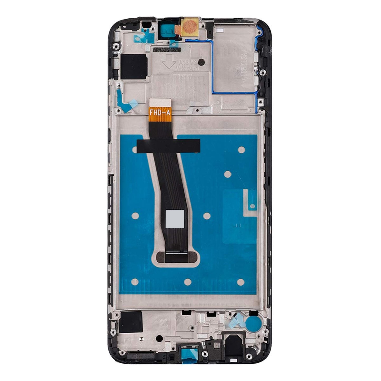 For Huawei P smart 2020 Grade B LCD Screen and Digitizer Assembly + Frame Part (without Logo) - Black