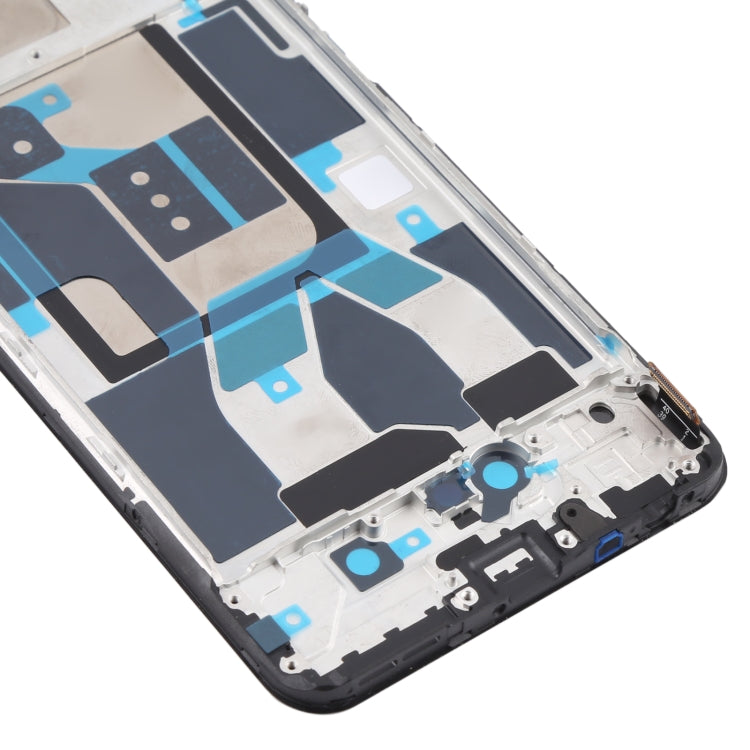 Grade A OEM Disassembly AMOLED Screen and Digitizer Assembly + Frame Repair Part for Realme GT 5G - Black
