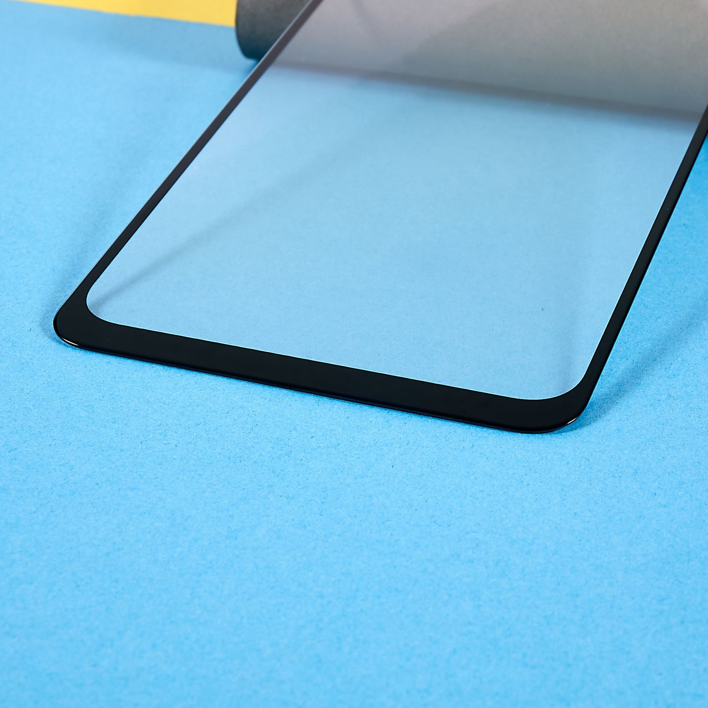 For Samsung Galaxy A23 4G (164.5 x 76.9 x 8.4 mm) A235 Front Screen Glass Lens + OCA Adhesive Replacement Parts (without Logo)