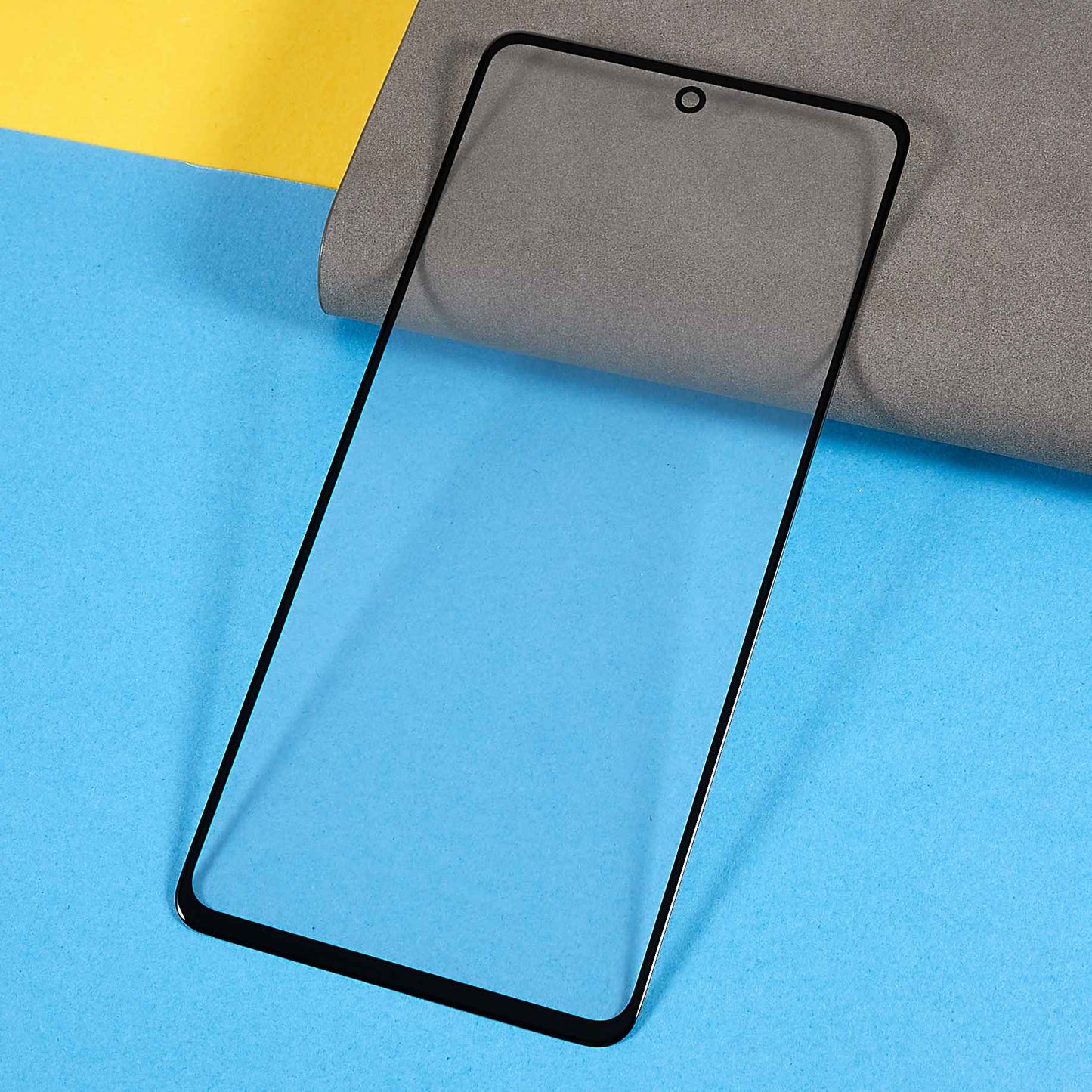 For Samsung Galaxy A53 5G A536 Grade C Screen Glass Lens + OCA Adhesive Replacement (without Logo)