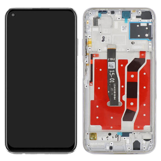 For Huawei Nova 7i Grade S LCD Screen and Digitizer Assembly + Frame Part (without Logo)