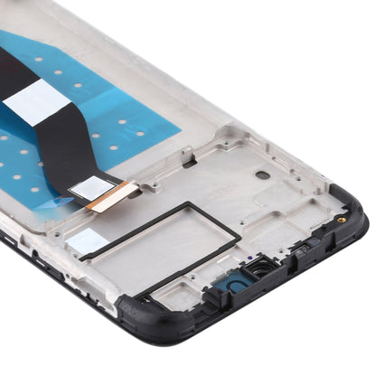 For Motorola Moto G8 Power Lite XT2055-2 Grade B LCD Screen and Digitizer Assembly + Frame Replacement Part (without Logo) - Black