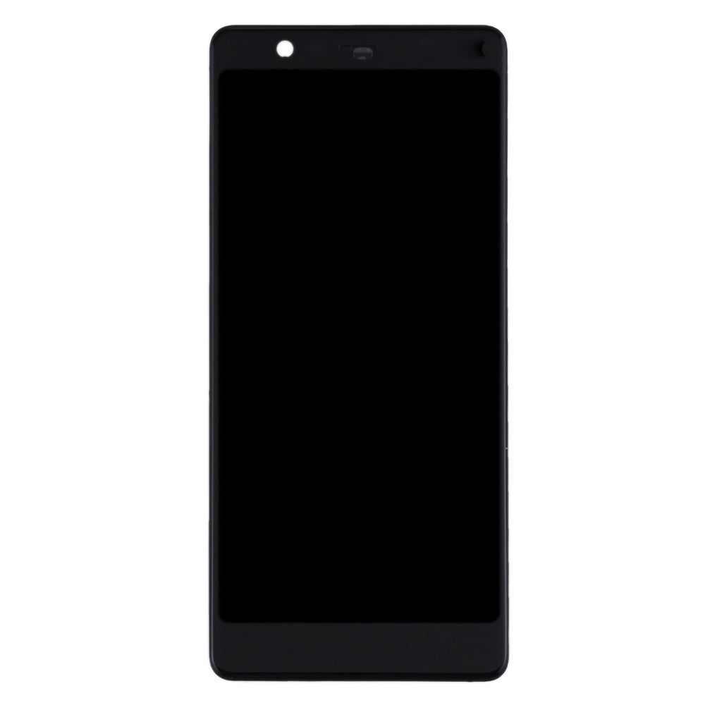 For Nokia 5.1 Grade S OEM LCD Screen and Digitizer Assembly + Frame Part - Black