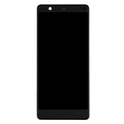 For Nokia 5.1 Grade S OEM LCD Screen and Digitizer Assembly + Frame Part - Black