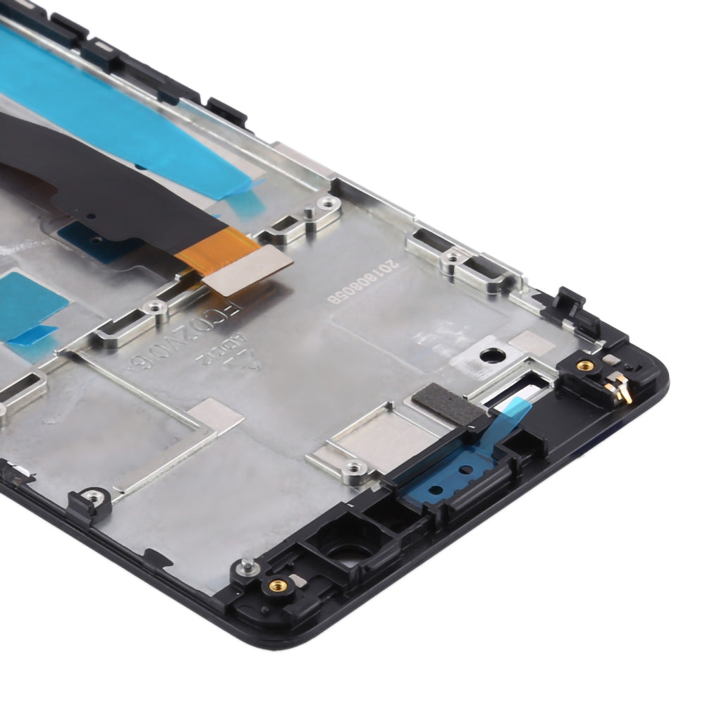 For Nokia 5.1 Grade S OEM LCD Screen and Digitizer Assembly + Frame Part - Black
