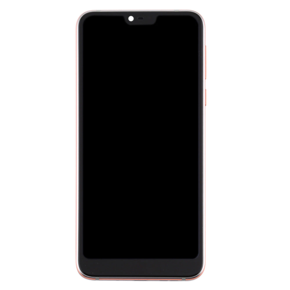 For Nokia 7.1 Grade S OEM LCD Screen and Digitizer Assembly + Frame Part - Silver