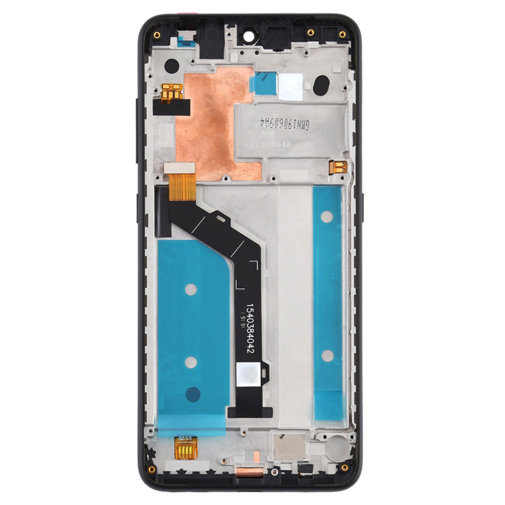 For Nokia 7.2 Grade S OEM LCD Screen and Digitizer Assembly + Frame Part