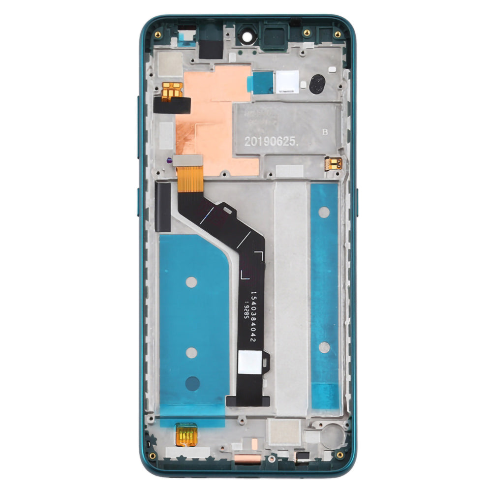 For Nokia 7.2 Grade S OEM LCD Screen and Digitizer Assembly + Frame Part