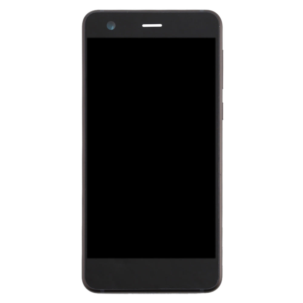 For Nokia 2 Grade S OEM LCD Screen and Digitizer Assembly + Frame Part - Black