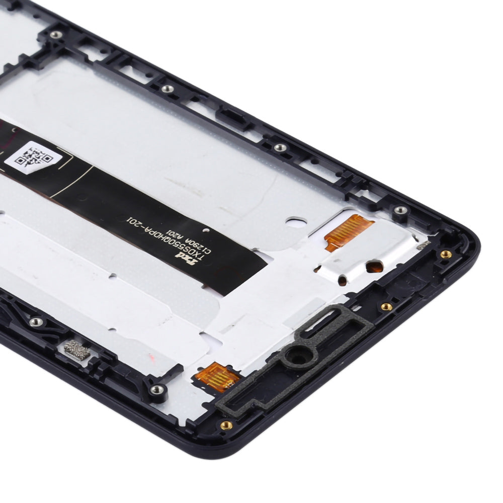 For Nokia 2.1 Grade S OEM LCD Screen and Digitizer Assembly + Frame Part - Black