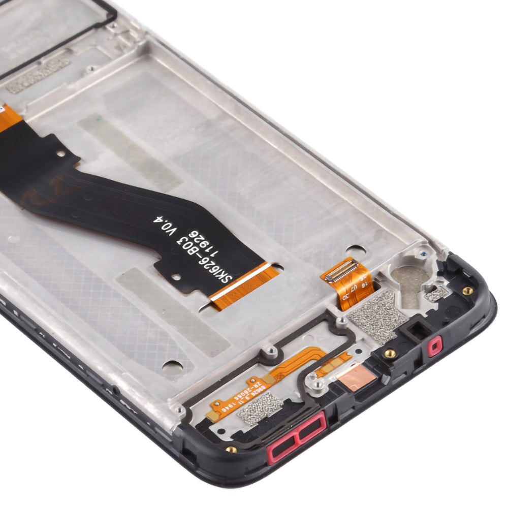 For Nokia 3.2 Grade S OEM LCD Screen and Digitizer Assembly + Frame Part - Black