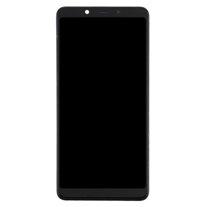 For Nokia 3.1 Plus Grade S OEM LCD Screen and Digitizer Assembly + Frame Part - Black