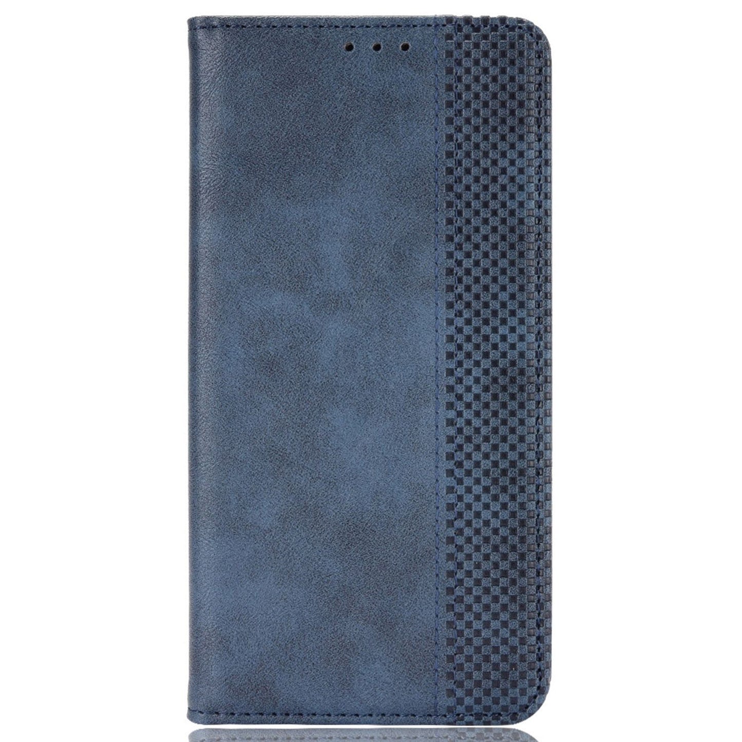 Retro Texture Anti-scratch Phone Case for vivo X80 Pro 5G, PU Leather Stand Wallet Magnetic Absorption Protective Cover