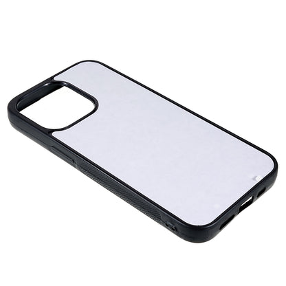 For iPhone 13 Pro 6.1 inch Anti-scratch TPU+PC Phone Case Shell with Aluminum Sheet Supporting Heat Transfer Printing