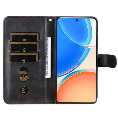 For Honor X8/X30i/Play6T Pro PU Leather Wallet Folio Flip Case Zipper Pocket Stand Shockproof Protective Cover