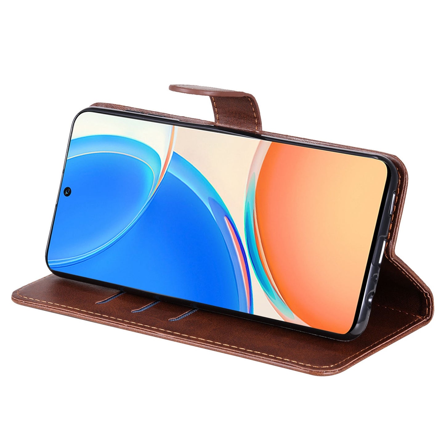 For Honor X8/X30i/Play6T Pro PU Leather Wallet Folio Flip Case Zipper Pocket Stand Shockproof Protective Cover