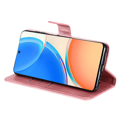 For Honor X8/X30i/Play6T Pro PU Leather Wallet Folio Flip Case Zipper Pocket Stand Shockproof Protective Cover