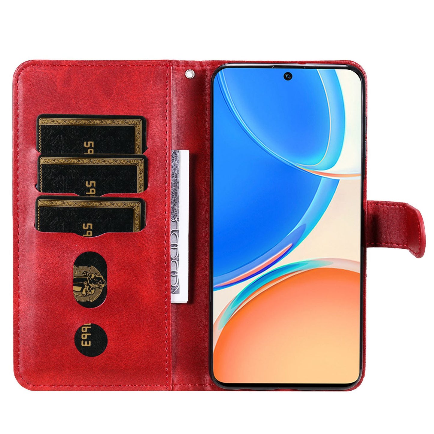 For Honor X8/X30i/Play6T Pro PU Leather Wallet Folio Flip Case Zipper Pocket Stand Shockproof Protective Cover